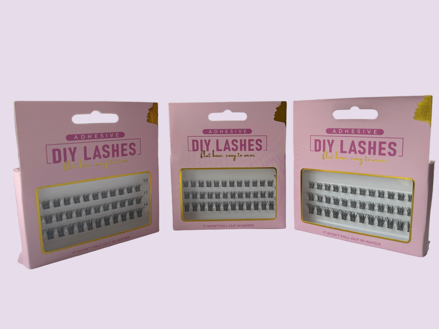 Pre-glued Lashes - Model D02