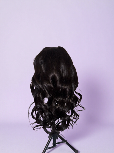 5x5 Closure Wig Loose Wave - 1B- 100% Virgin  Hair