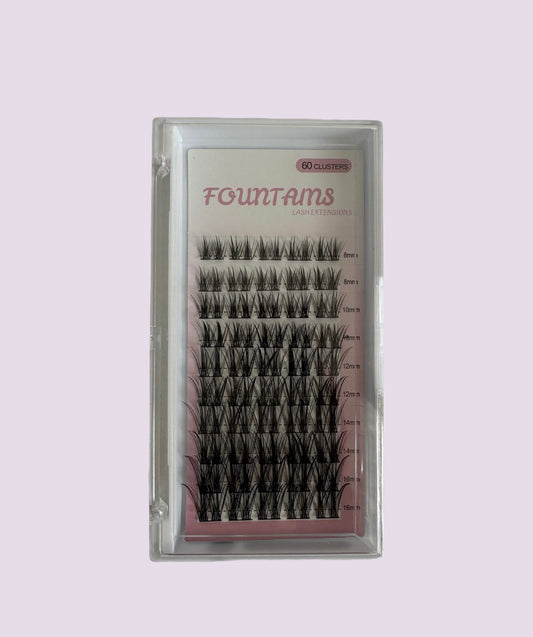 Cluster lashes - 60 fans- Model 104