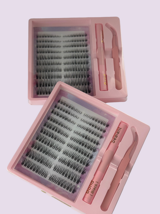 Cluster lashes met Bond – Model 107