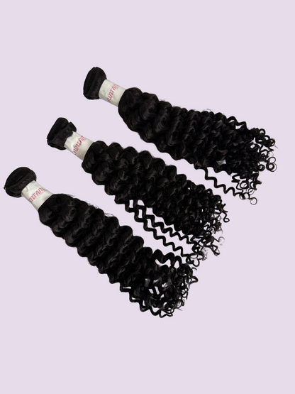 Premium Raw Virgin Hair bundles - Curly Wave