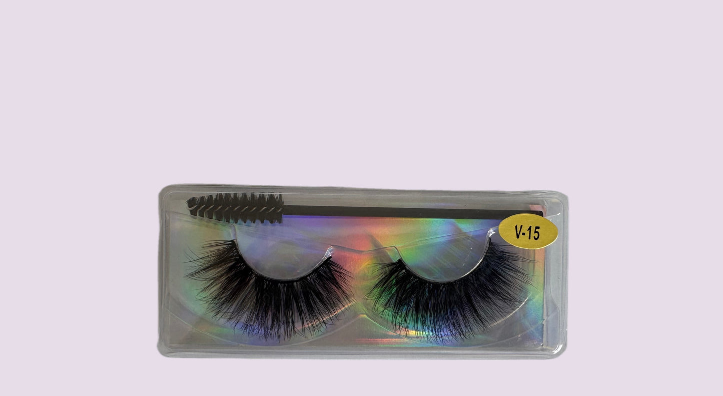 1 paar Glam Wimperset