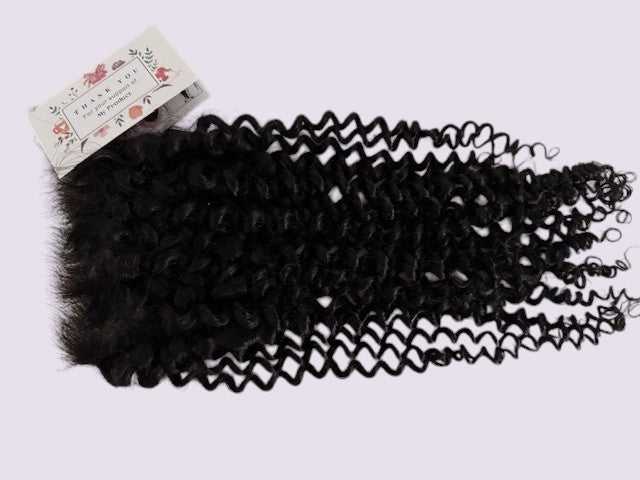 HD 5x5 lace Haarclosure- Curly Wave