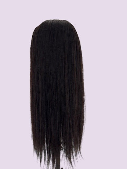 Virgin hair 5x5 Glueless Lace Wig