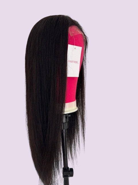 Virgin hair 5x5 Glueless Lace Wig