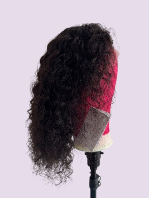 13x4 Transparent Lace Wig – Permax Virgin Hair Curly Wave